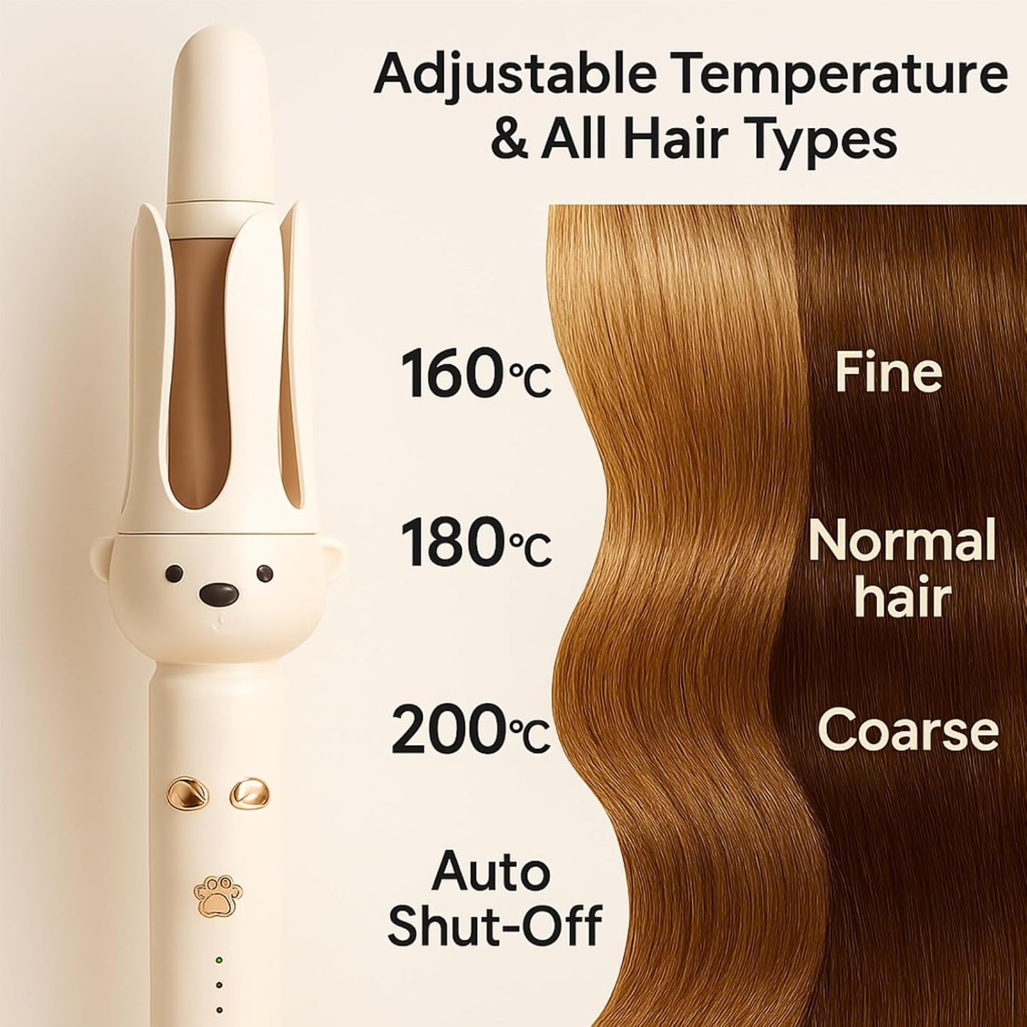 Automatic Hair Curler – Fast, Cute & Effortless