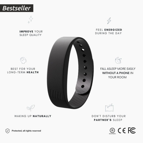 FitSleeper™ – The Wrist Vibration Alarm Watch