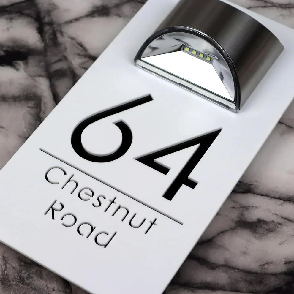 EverGlow Address Sign