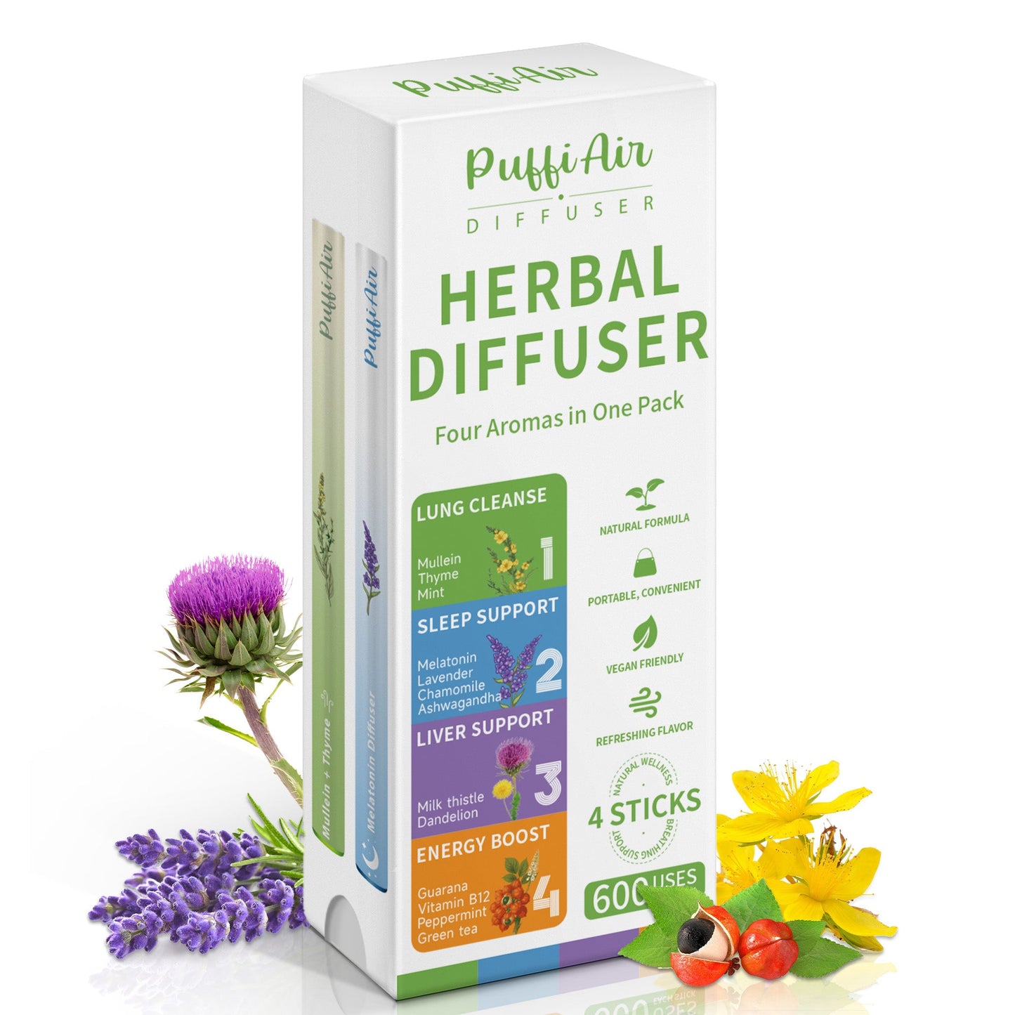 NaturaPuff Diffuser – 600 Uses