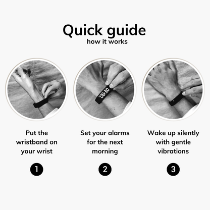 FitSleeper™ – The Wrist Vibration Alarm Watch