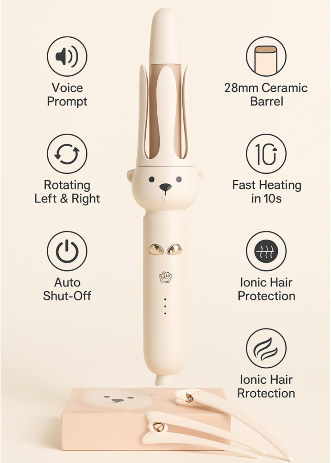 Automatic Hair Curler – Fast, Cute & Effortless