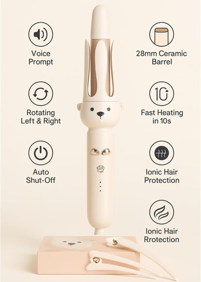 Automatic Hair Curler – Fast, Cute & Effortless