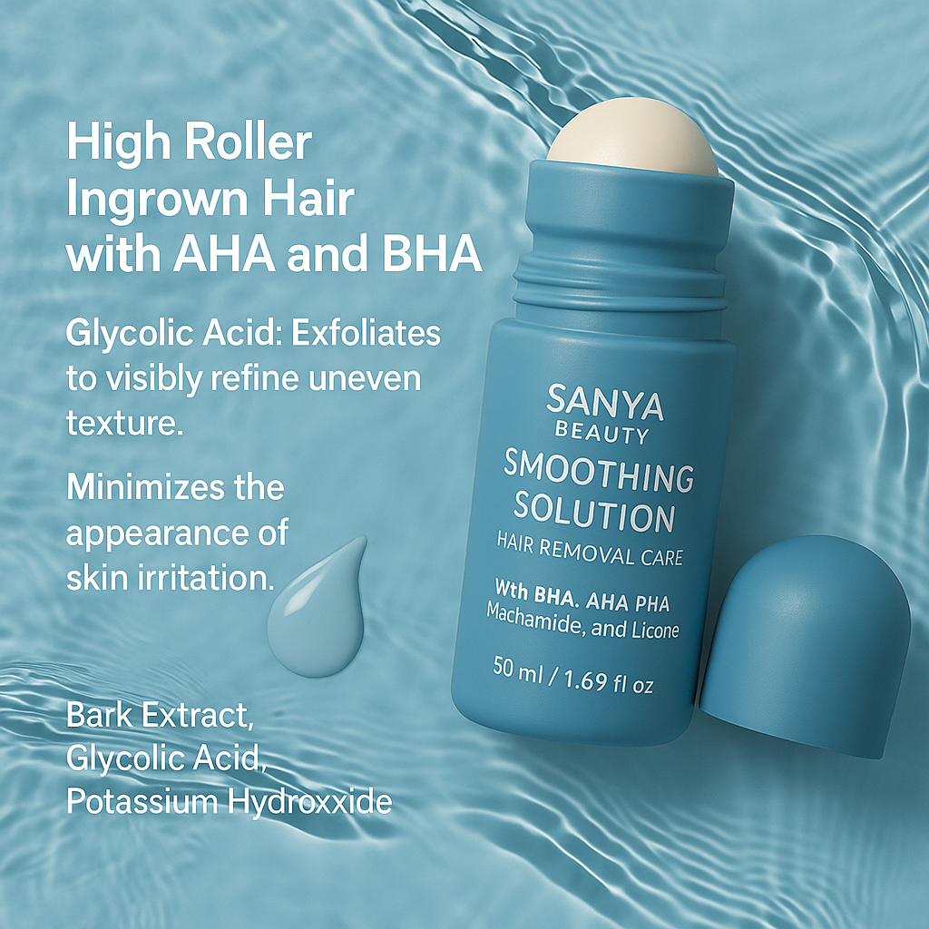 SmoothGlow™ Ingrown Hair & Soothing Serum – 1+1 FREE