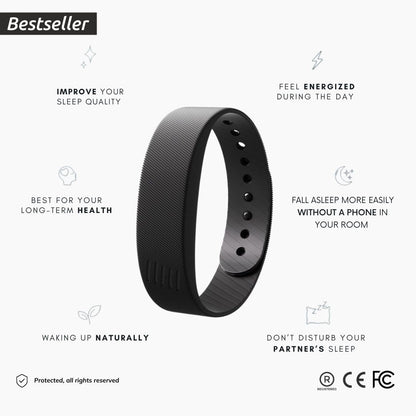 FitSleeper™ – The Wrist Vibration Alarm Watch