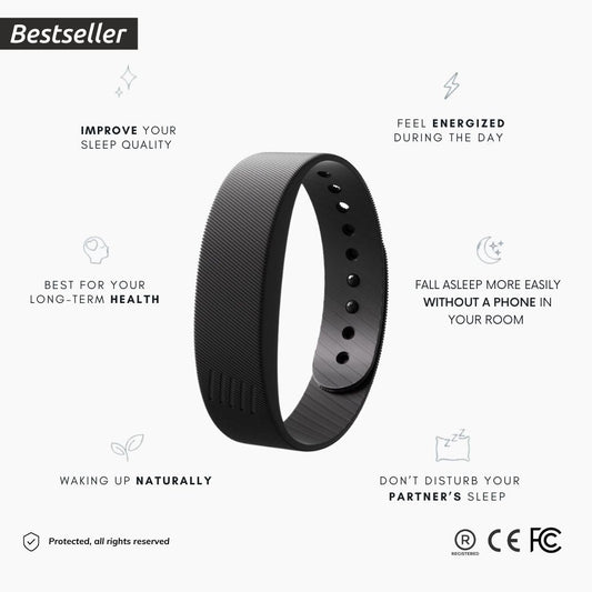 FitSleeper™ – The Wrist Vibration Alarm Watch