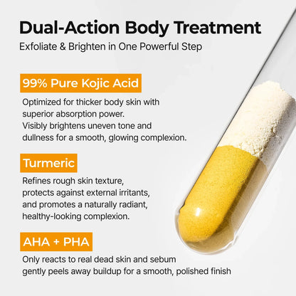 Exfoliating Kojic Acid Turmeric Body Spray