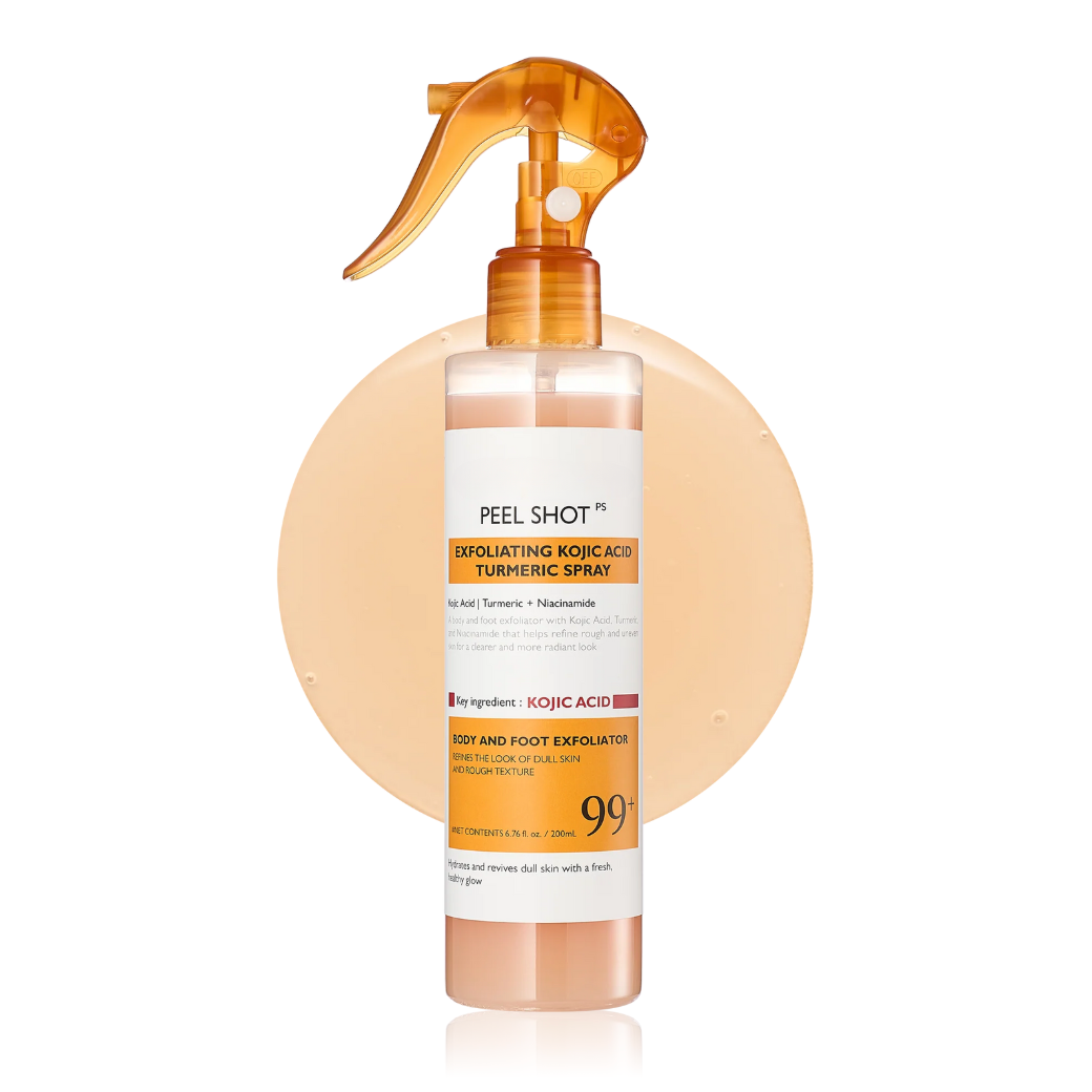 Exfoliating Kojic Acid Turmeric Body Spray