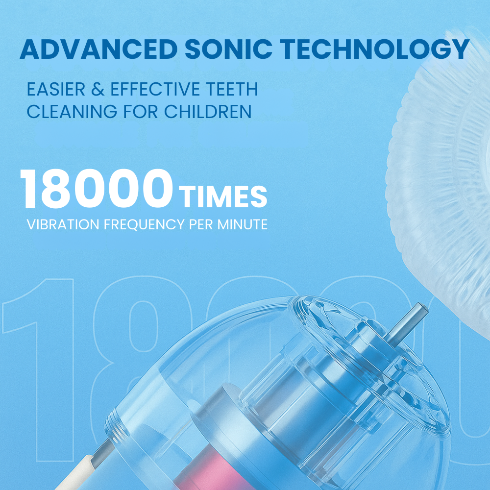 KidyBrush™ 360° Ultrasonic Toothbrush
