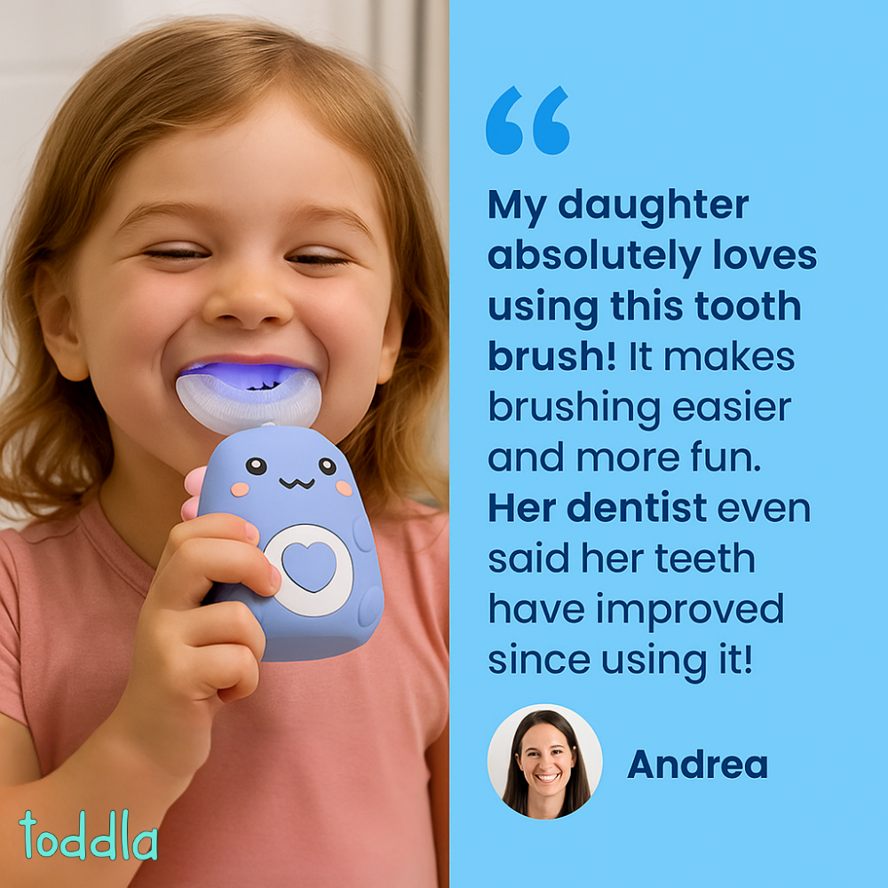 KidyBrush™ 360° Ultrasonic Toothbrush