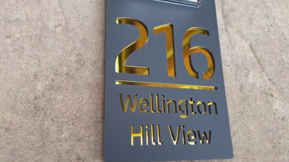 EverGlow Address Sign